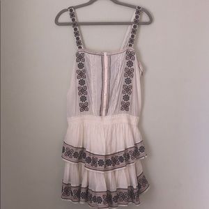 LoveShackFancy embroidered dress